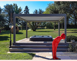 SARL Johan Imbert : pose et réalisation de menuiserie, pergolas, fenêtres, portes d’entrée et de garage, terrasses en bois, portails et clôtures à Lentilly et autour de Lyon, made in France.